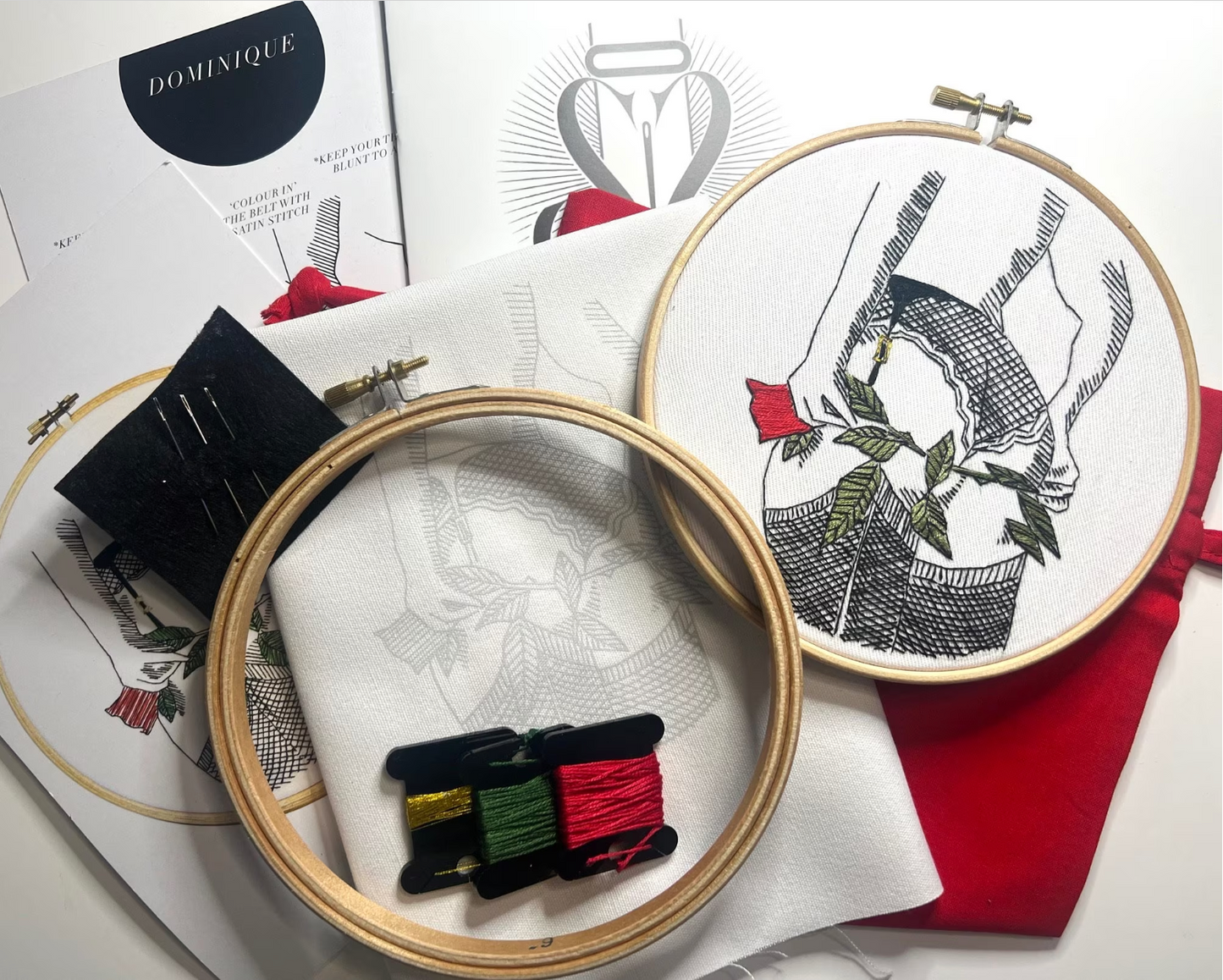 KIT - Dominique / Embroidery Kit