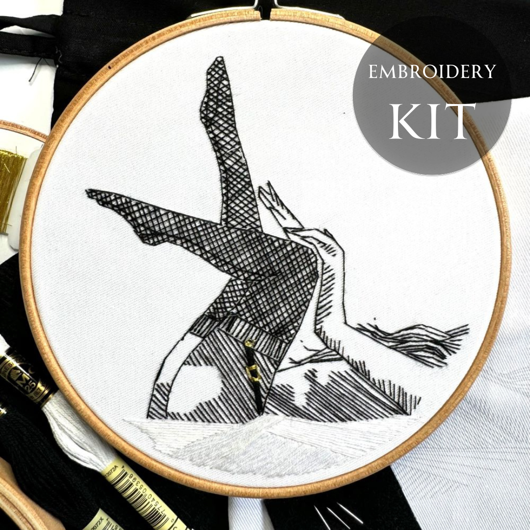 Embroidery Kit - Samantha / Beginners Embroidery Kit