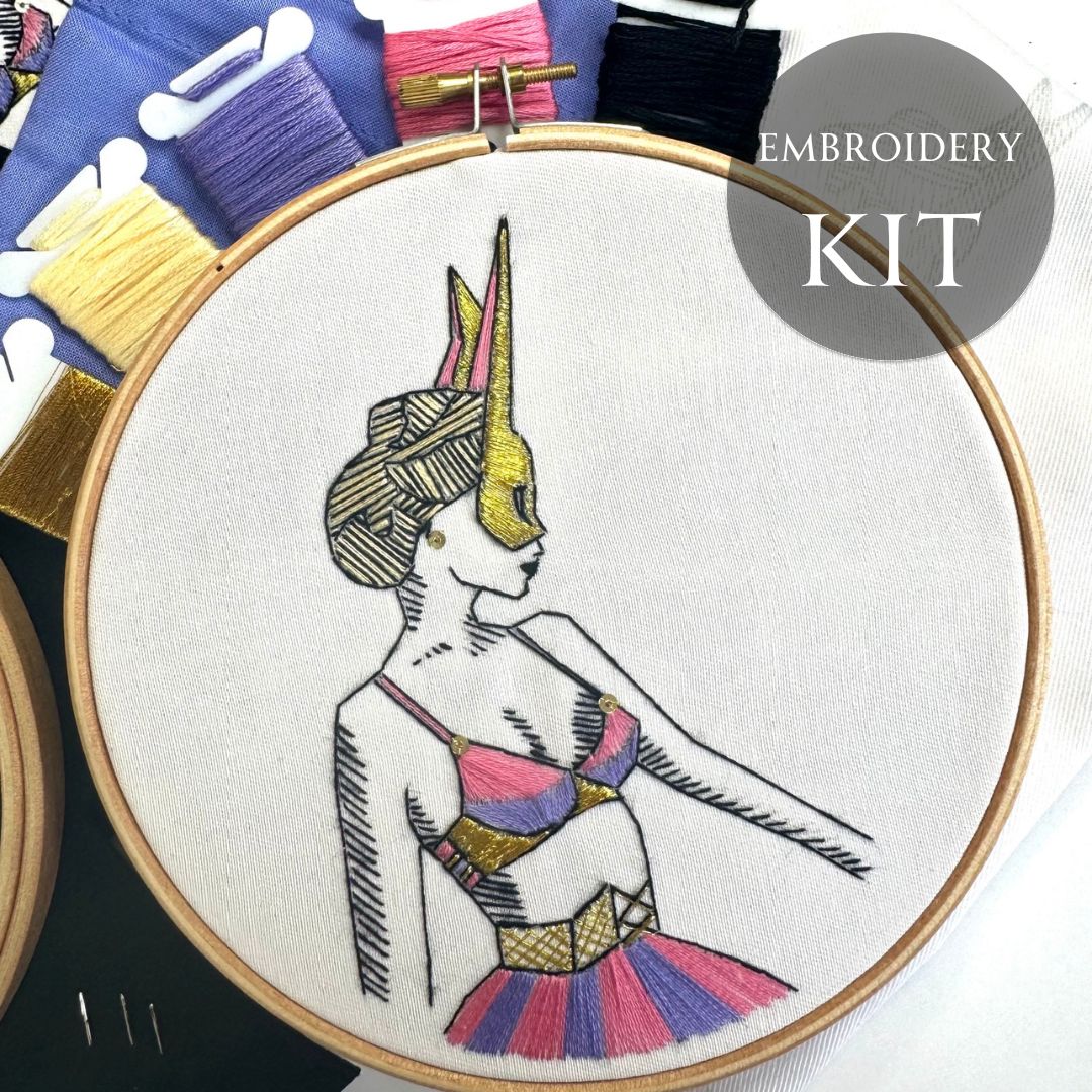 Embroidery Kit -  Lucy  - Beginners Embroidery Kit